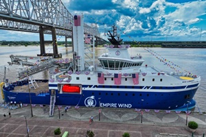 Edison Chouest launches ECO Liberty to support offshore wind work in New York