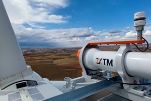 Example of Power Curve Testing with Nacelle Mounted LiDAR in onshore conditions