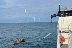 Broken wind turbine blade recovered in German North Sea