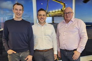 From left to right Klaus Horstick Florian Würtz und Bernd Deharde source Trianel