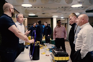 Oceanscan facility open day supported by several Oceanscan suppliers and enjoyed by over 200 customers and clients