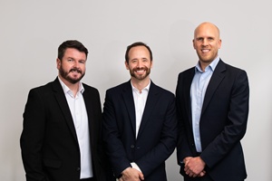 Varda Advisory is founded by Andrew Cole, Nick Morgan and Matthew Irvine (l-r)