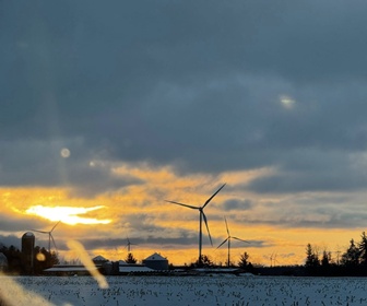#22 Vestas V110 turbine installed at Deerfield wind farm in Huron, Michigan, USA (courtesy Logan Eschtruth)