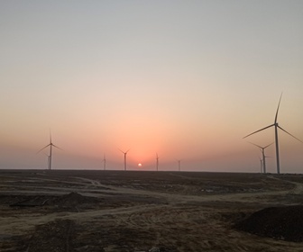 #32 Adani 5.2 MW wind turbine installed in the Rann of Kutch desert area near Karim Shahi Village, Khavda Taluka, Bhuj, Gujarat, India (courtesy Dinesh S) #32 Adani 5.2 MW wind turbine installed in the Rann of Kutch desert area near Karim Shahi Village, Khavda Taluka, Bhuj, Gujarat, India (courtesy Dinesh S)